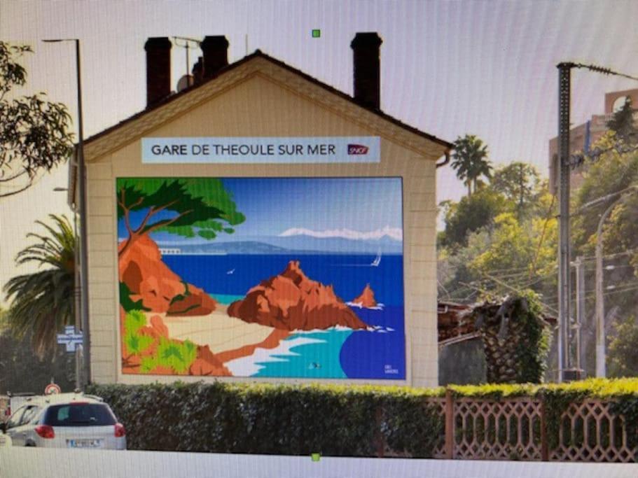 2 Pieces Climatise A 200M Des Plages Théoule-sur-Mer Dış mekan fotoğraf