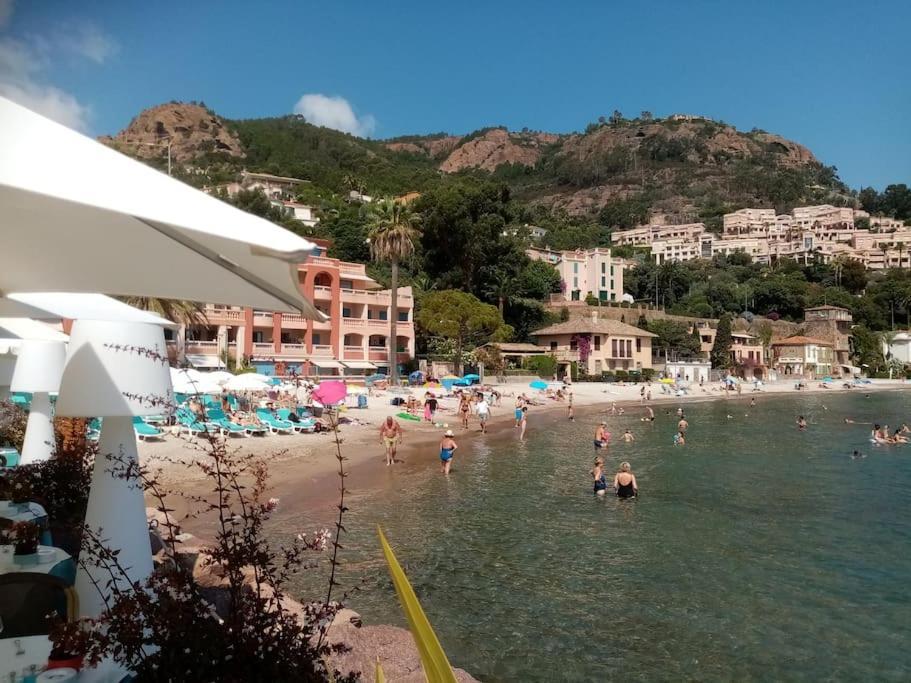 2 Pieces Climatise A 200M Des Plages Théoule-sur-Mer Dış mekan fotoğraf